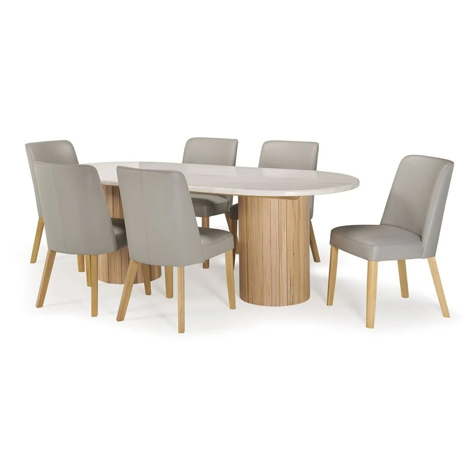 Purple Designs Venice 7 Piece Dinging Room Set - Image 5