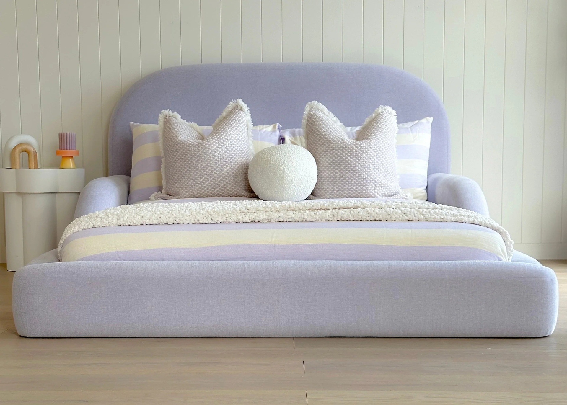 Pu7pl3 Designs Camille Upholstered Kids Bed - Image 8