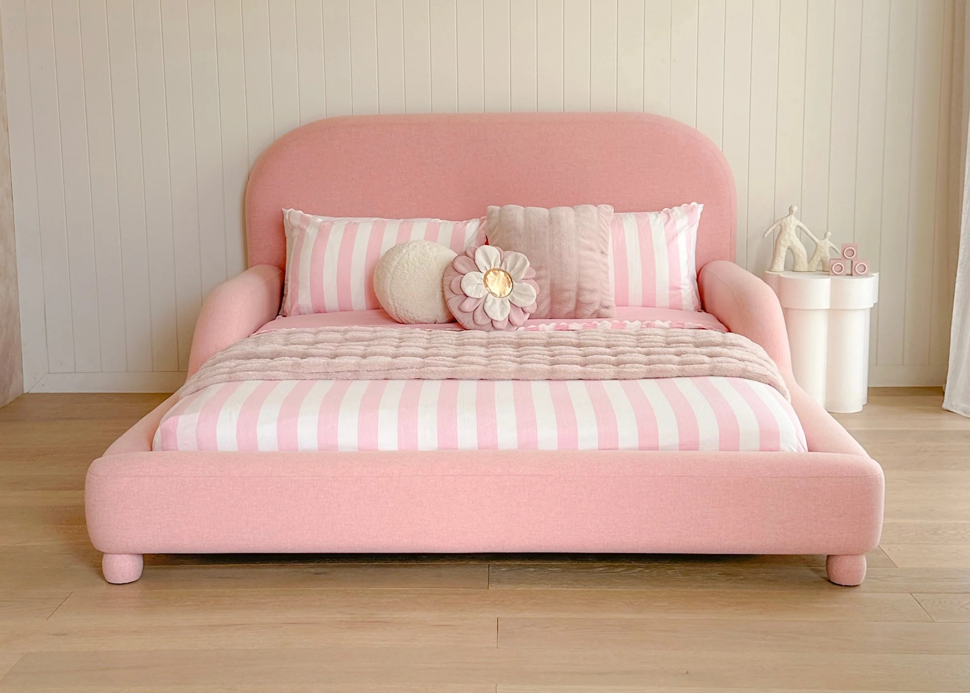 Pu7pl3 Designs Camille Upholstered Kids Bed - Image 4