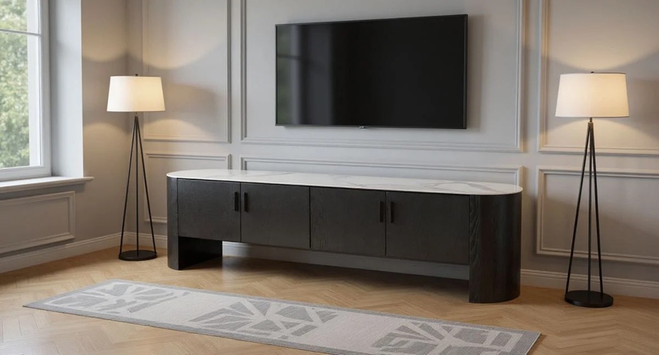 Purple Designs Milan Entertainment Unit